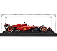 Acrylic Display Case for 42207 Ferrari SF-24 F1 Car, Super Sports Car Exclusive Collectable Model, Transparent Dustproof Display Box, 65 x 30 x 20CM