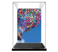 Acrylic Display Case for lego 43217 Up House,Dustproof Clear Display Box (Display Case ONLY,Model NOT Included)(Background)