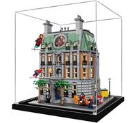 Acrylic Display Case for 76218 Marvel Sanctum Sanctorum, Transparent Dustproof Display Box, 35 x 30 x 35CM