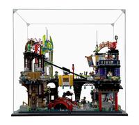 Acrylic Display Case for City Markets #71799,Dustproof Display Case (Case Only) (Sets are NOT Included)(2MM)