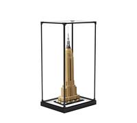 Acrylic Display Case for L-e*g-o 21046 Empire State Building, Acrylic Display Case, Dustproof Display Case for Models Collectibles, 25 x 20 x 60 cm (Display Case Only)