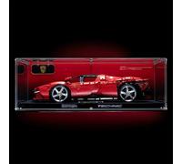 Acrylic Display Case for L-e*g-o 42171 42207 42206 42141 42172 42143 42115 42056 42083 Technic 1:8 Supercar & F1 Series - Dustproof Showcase for Collectors (No model) (42143)