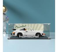 Acrylic Display Case for Le-Go 10295 Turbo 911Model,Dustproof Box,Storage Box,Collection Showcase,Size:39*20*14cm(Only Box) (Background)