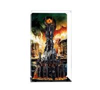 Acrylic Display Case for Le-go 10333 Tower Model, Dustproof Display Box (display box only) (StyleA Background 3mm)