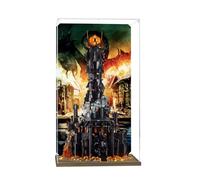 Acrylic Display Case for Le-go 10333 Tower Model, Dustproof Display Box (display box only) (StyleB Background 3mm)