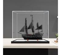 Acrylic Display Case for Le-go 10365 pirate ship Model, Dustproof Display Box (display box only) (StyleC 3mm)
