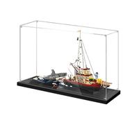 Acrylic Display Case for Le-go 21350-for Jaws Model - Sturdy Protection for Your Collectible (Model Not Included) (basic 3mm)