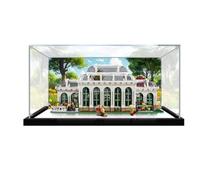 Acrylic Display Case for Le-go 21353 The Beautiful Botanical Gardens Model, Dustproof Display Box (display box only) (StyleC Background 3mm)