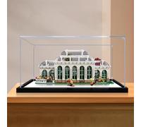 Acrylic Display Case for Le-go 21353 The Beautiful Botanical Gardens Model, Dustproof Display Box (display box only) (StyleC 3mm)