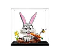 Acrylic Display Case for Le-go 40920 Bugs Bunny Carrot Building Set-Transparent Dustproof Box,Collection Box (Display Case Only) (3mm)