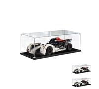 Acrylic Display Case for LE-GO 42137 Porsche Formula E 99X Electric，Dustproof Transparent Storage Box, Compatible with Le-go 76297 (Model Not Included) (3mm)