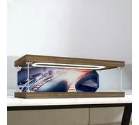 Acrylic Display Case for le-go 42137 Porsche Racing 99X - Transparent Dustproof Showcase Box, Easy Assembly, Gift Idea for Collectors, 35×15×10cm (D)