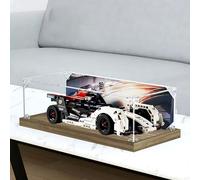 Acrylic Display Case for le-go 42137 Porsche Racing 99X - Transparent Dustproof Showcase Box, Easy Assembly, Gift Idea for Collectors, 35×15×10cm (C)