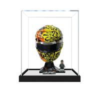 Acrylic Display Case for Le-go 43023 Helmet Model, Dustproof Display Box (display box only) (StyleC 2mm)