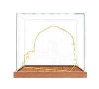 Acrylic Display Case for Le-go 75352 The Emperor's Throne Room Model, Dustproof Display Box (display box only) (StyleB 2mm)