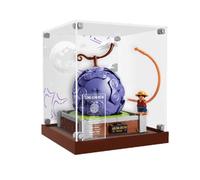 Acrylic Display Case for Le-go 75647 Rubber Fruit Devil Fruit Model, Dustproof Display Box (display box only)