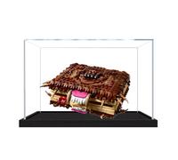 Acrylic Display Case for Le-go 76449 Bite Monster Book Model, Dustproof Display Box (display box only) (StyleA 3mm)