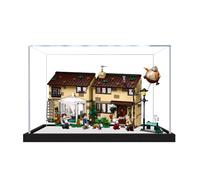 Acrylic Display Case for Le-go 76451 Aunt Marge visits Model, Dustproof Display Box (display box only) (StyleC 3mm)