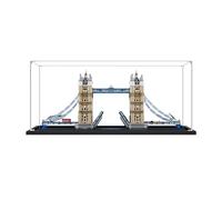 Acrylic Display Case for Lego 10214 London Bridge Building Set, Dustproof Transparent Box - Only Display Case, Display Box Compatible with Lego 10214 (2mm)