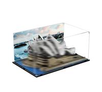 Acrylic Display Case for Lego 10234 Sydney Opera House Set, no model (Back Spray (Base A))