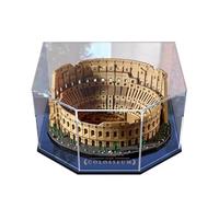 Acrylic Display Case for Lego 10276 Colosseum, Dustproof Box, Storage Box, Transparent Box, Display Box Compatible with Lego 10276(Only Case, No Model) (Black)