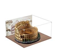 Acrylic Display Case for Lego 10276 Colosseum Model, 3mm Dustproof Display Box, Display Case Compatible with Lego 10276 (Model Not Included) (Background 3MM B)