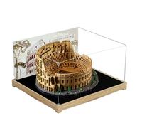 Acrylic Display Case for Lego 10276 The Colosseum Building Set, Dustproof Transparent Box - Only Display Case, Display Box Compatible with Lego 10276 (Base A)