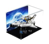 Acrylic Display Case for Lego 10283 Space Shuttle Discovery Building Set, (Background A)