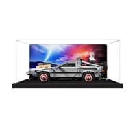 Acrylic Display Case for Lego 10300 Time Machine Car Set (Box only) (Back Spray A)