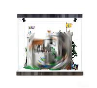 Acrylic Display Case for LEGO 10305 Lion Knights' Castle Building Set - Transparent, Dustproof (Model Not Included) (c)
