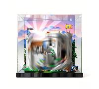Acrylic Display Case for LEGO 10305 Lion Knights' Castle Building Set - Transparent, Dustproof (Model Not Included) (B)