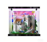 Acrylic Display Case for LEGO 10305 Lion Knights' Castle Building Set - Transparent, Dustproof (Model Not Included) (d)