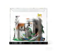 Acrylic Display Case for LEGO 10305 Lion Knights' Castle Building Set - Transparent, Dustproof (Model Not Included) (A)