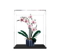 Acrylic Display Case for Lego 10311 Orchid Model, 3mm Dustproof Display Box, Display Case Compatible with Lego 10311 (Model Not Included) (Transparent Build 3MM)