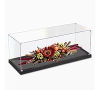 Acrylic Display Case for Lego 10314 Flower Model,Dustproof Transparent Display Case, Model Collection Display Case (Model not Included) (3mm)