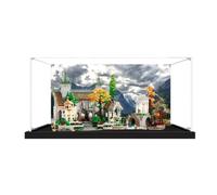 Acrylic Display Case for Lego 10316 Hidden Valley Castle Set (Box only) (Back Spray B)