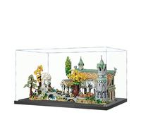 Acrylic Display Case for Lego 10316 Lord of the Rings Rivendell Castle Building Set, Dustproof Transparent Box - Only Display Case, Display Box Compatible with Lego 10316 (3MM)
