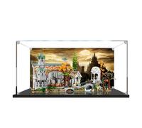 Acrylic Display Case for Lego 10316 Rivendell Castle, Dustproof Box, Storage Box, Transparent Box, Display Box Compatible with Lego 10316(Only Case, No Model) (Painted)