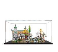 Acrylic Display Case for Lego 10316 Rivendell Castle Model, 3mm Dustproof Display Box, Display Case Compatible with Lego 10316 (Model Not Included) (Transparent Build 3MM)