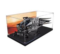 Acrylic Display Case for Lego 10327 Dune Royal Glider Building Set, Dustproof Transparent Box - Only Display Case, Display Box Compatible with Lego 10327 (Back Spray A)