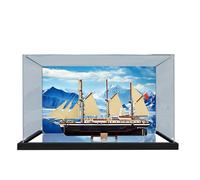 Acrylic Display Case for Lego 10335 Endurance Expedition Ship Model, Dustproof Display Box, Storage Box, Transparent Box, Display Box Compatible with Lego 10335(Only Case, No Model) (Mirror Painted)