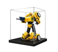 Acrylic Display Case for Lego 10338 The Shape-Shifting Robot Building Set, Dustproof Transparent Box - Only Display Case, Display Box Compatible with Lego 10338 (3MM)