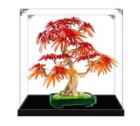 Acrylic Display Case for Lego 10348 Red Maple Tree Bonsai Model, Dustproof Transparent Display Case, Model Collection Display Case (Model not Included) (2mm)