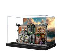 Acrylic Display Case for Lego 10351 Sherlock Book Stand Building Set,Clear Display Case, Dust-Proof Display Case Compatible with Lego 10351(Only Display Case) (Background 3MM)