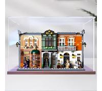 Acrylic Display Case for Lego 10351 Sherlock Bookstand, Dustproof Box, Storage Box, Transparent Box, Display Box Compatible with 10351 (Box Only) (Transparent B)