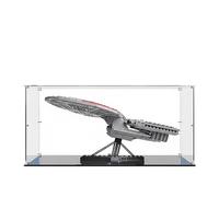 Acrylic Display Case for Lego 10356 Star Trek Enterprise Building Set, Clear Display Box, Dust-Proof Display Case Compatible with Lego 10356 (Model Not Included) (Transparent 3MM)