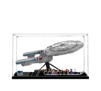 Acrylic Display Case for Lego 10356 Star Trek: Enterprise Building Set, Clear Display Box, Dust-Proof Display Case Compatible with Lego 10356(Model Not Included) (Transparent 2MM)