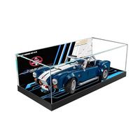 Acrylic Display Case for Lego 10357 Shelby Cobra Sports Car Model, 3mm Dustproof Display Box, Display Case Compatible with Lego 10357 (Model Not Included)