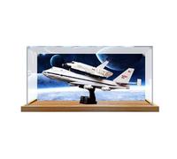 Acrylic Display Case for Lego 10360 Space Shuttle Building Set, Dustproof Transparent Box - Only Display Case, Display Box Compatible with Lego 10360 (Back Spray A)