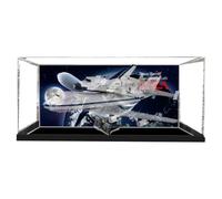 Acrylic Display Case for Lego 10360 Space Shuttle Building Set, Dustproof Transparent Box - Only Display Case, Display Box Compatible with Lego 10360 (Back Spray C)